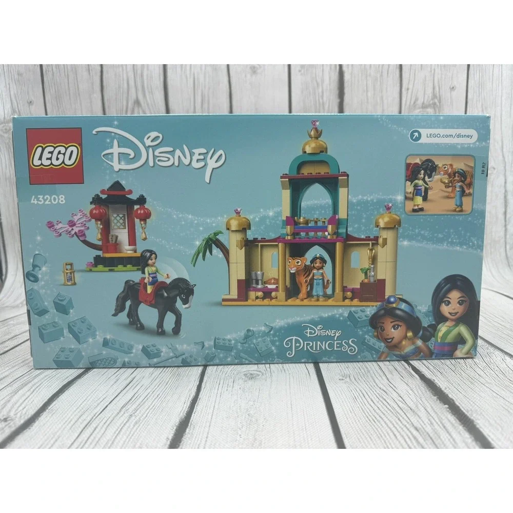 LEGO Disney Jasmine & Mulan's Adventure 43208 176pc New Sealed